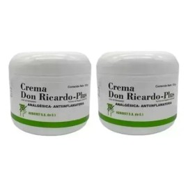 Crema Don Ricardo Plus 120 Gr *2 Piezas*