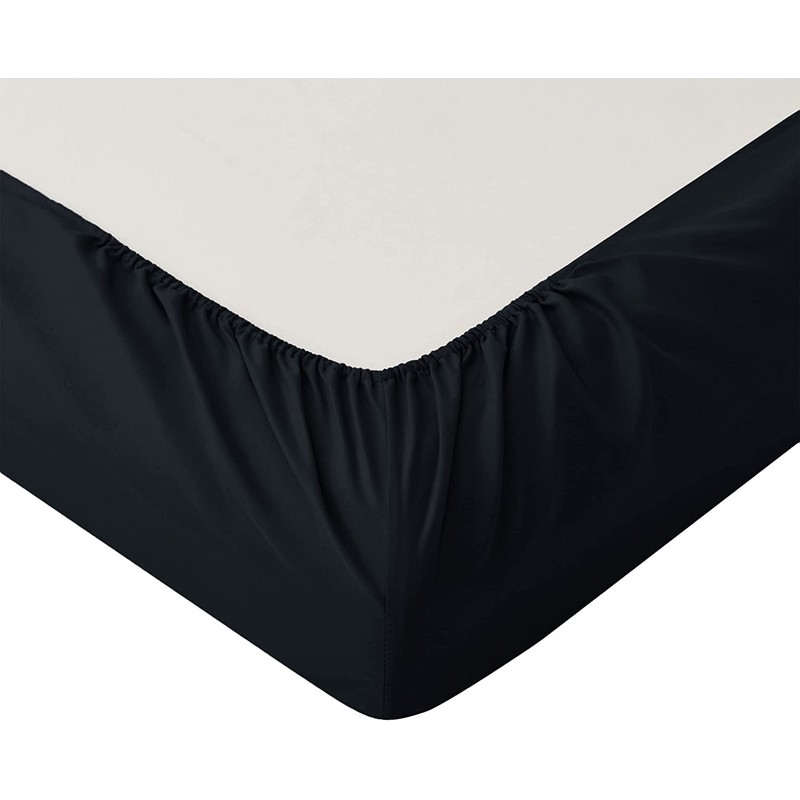 AMEHA Super King Fitted Sheet 25 cm Deep Soft Brushed