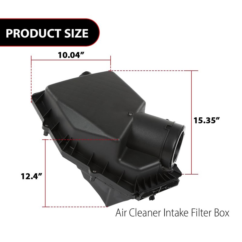 DOTCOM Air Cleaner Intake Filter Box Compatible with Chevy Malibu