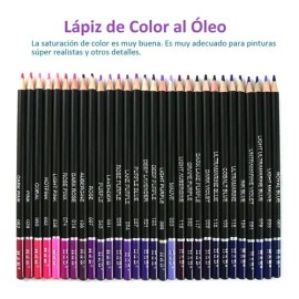 Kit Lápices de Dibujo y Boceto Nayumi 145 Piezas con Estuche                                                                                          