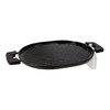 NUWAVE Cast Iron Grill With Enameled Non-Stick Coating, Designed For