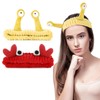 2 Pcs Face Wash Headband Facial Makeup Head Band Snail