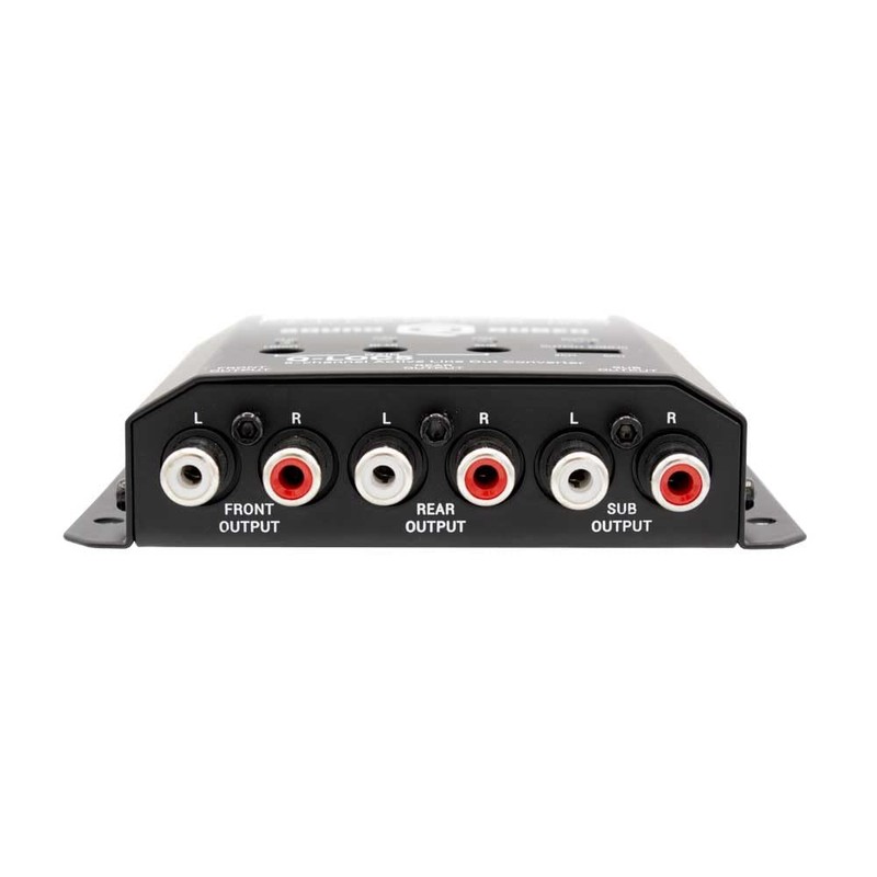 SoundQubed Active 5-Channel Car Audio Line Out Convertor - High
