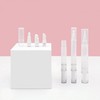 Transparent Brush Pen Empty Container for Cuticle Oil Foundation Velvet Tip/3ml 25ea