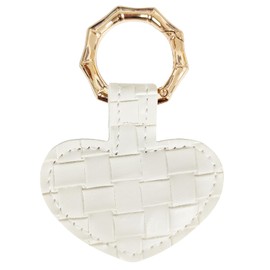 INSPUTOL Hat Clip for Bag Travel Magnetic Hat Clip PU Leather Hat Clip Heart Shaped Hat Magnetic Clip Hat Clip for Women Men (White Heart Rhombus Shape), White, casual