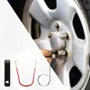 Thyonta 6 Pcs Wheel Lug Bolt Cover Removal Tool Hook