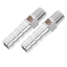 Alipis 2Pcs Hose Connectors Male X Barb Plumbing Fittings for Home Brewing Pipe Accessories and Leak