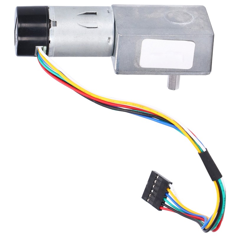 High Torsion Worm Gear Motor Full Metal Self Locking Encoder