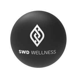 SWD WELLNESS Firm Lacrosse Massage Ball for Myofascial Release, Trigger Point Therapy and Tight Muscles. Treats Plantar Fasciitis, Back Pain, Shoulder Pain, Neck Pain - SWD Wellness