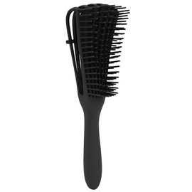 Detangling Brush for Hair Detangler, Plastic Octopus Comb for Hair Detangler for Kinky, Wavy, Curly, Wet/Dry/Long, Thick, Curly Hair (Black)