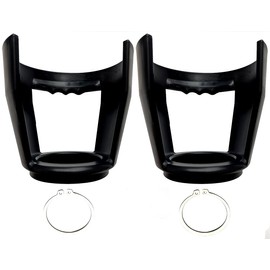 tsingseen life 2pcs Aluminum Co2 Tank Carry Handle for Cylinder, CO2, 20 Lbs., CGA320 Valve，67mm