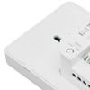 Smart Electric Thermostat White Programmable WiFi Thermostat with Temperature Humidity