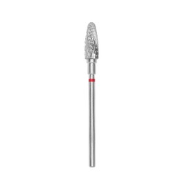 STALEKS PRO Nagelfräser aus Wolframkarbid, 5 x 13 mm, Maisform (feine Körnung)