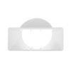 Vent Systems Rectangular Pipe Connector for Round Pipe Connection 220