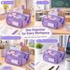 Large Capacity Pencil Case for Students – Multi-Compartment Stationery Organizer