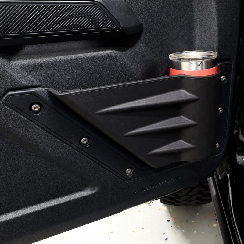 IAG I-Line Front Door Pocket Organizer & Cup Holder TPE
