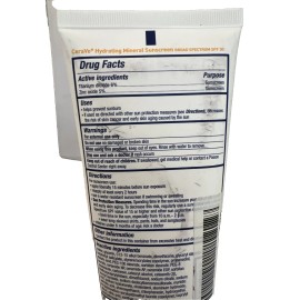 CeraVe Hydrating Mineral Sunscreen for Body SPF 50 5oz / 150ml New In Box