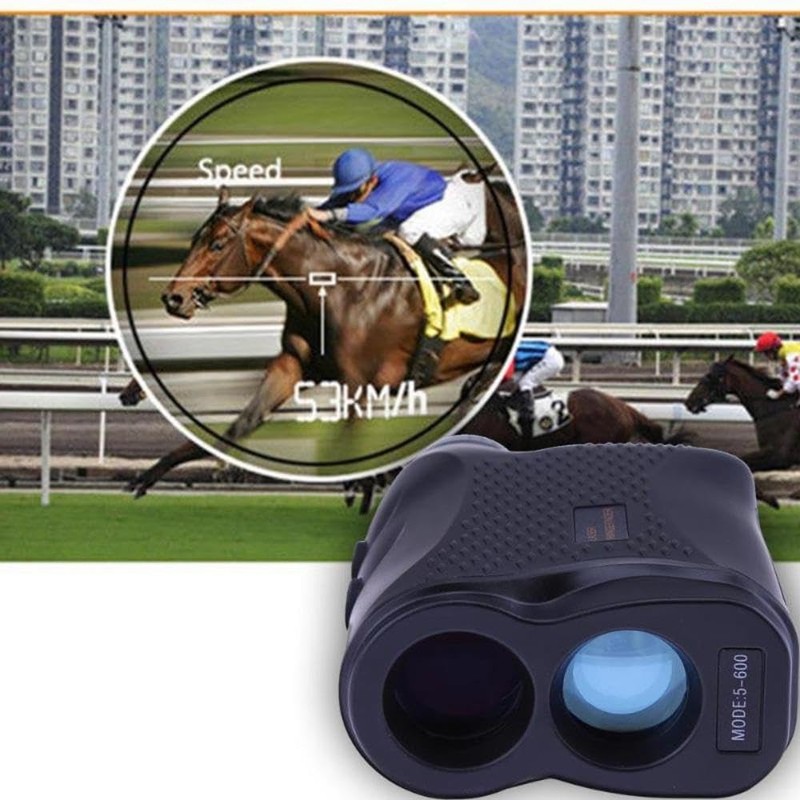 SEIWEI Black Portable Laser Distance Finder High Precision Telescope 6X