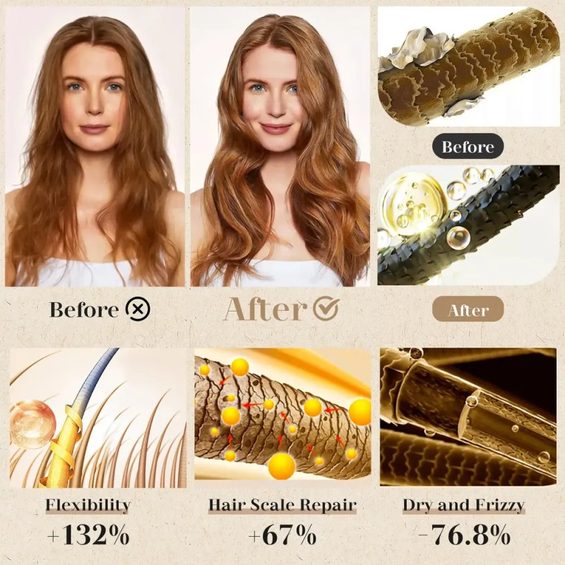 Aceite Capilar Giofna Rosemary Serum Para Cabello Encrespado