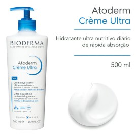Crema hidratante corporal Bioderma Atoderm Creme Ultra 500 ml