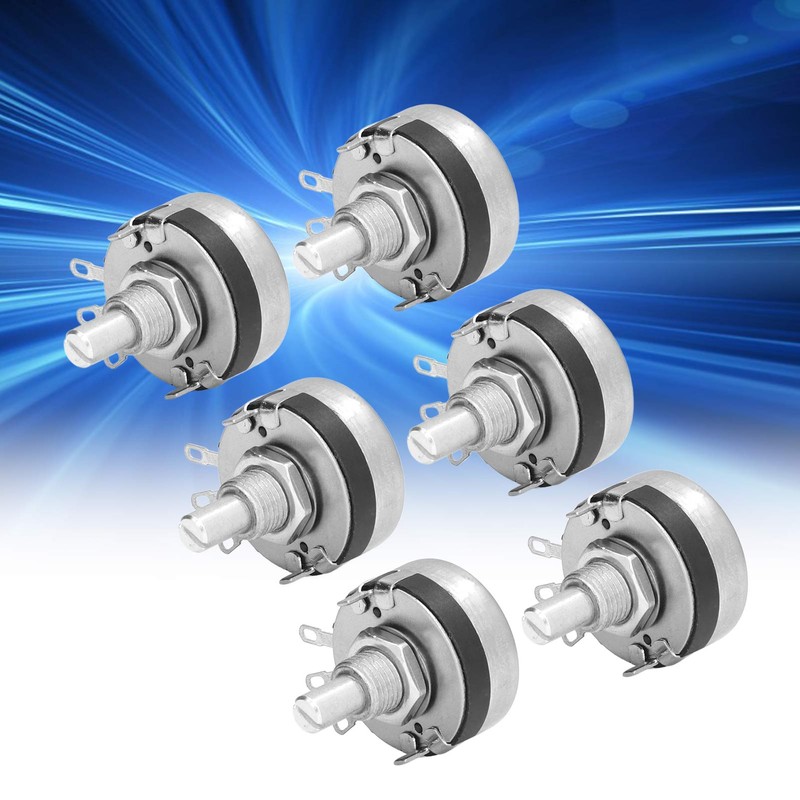 20Pcs Potentiometer Assortment Kit Single Turn Carbon Film Rotary Taper