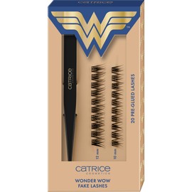 Catrice Wonder Wow Fake Lashes, künstliche Wimpern, Falsche Wimpern-Effekt, Expressergebnis, Einfach zu entfernen, natürlich, vegan, Nanopartikel frei, 3er Pack (3x20pcs)