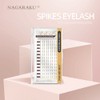 NAGARAKU Premade Spike Eyelash Extensions, 120 Pieces, Spikes, Ellipse Eyelashes,