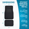 BDK MT-100-BK Classic Carpet Floor Mats for Car & Auto