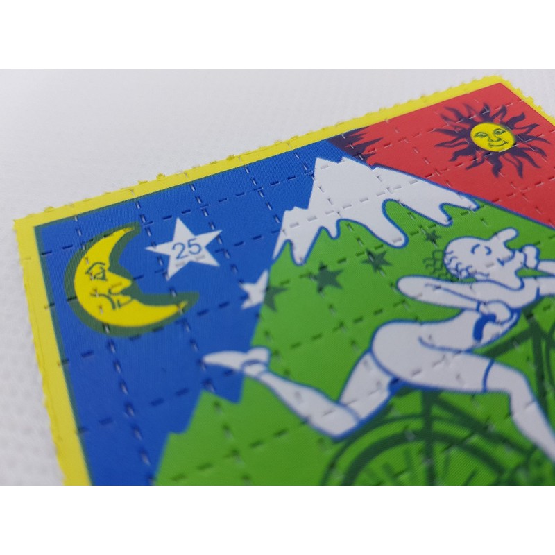 Bike Day 1943 Blotter Art Psychedelic Art Gift Acid Art