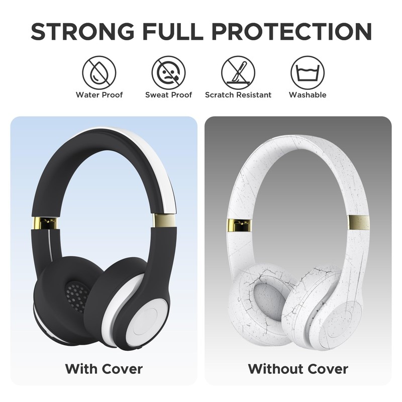 3 in 1 Silicone Protective Cover Compatible with Beats Solo