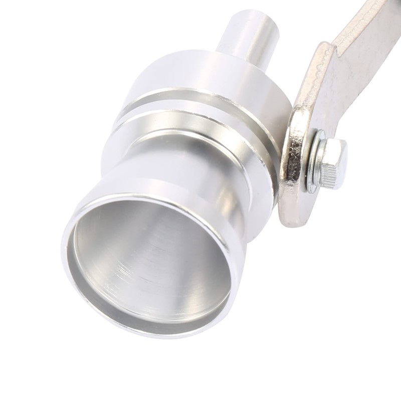 X AUTOHAUX 2pcs M Size Universal Car Turbo Sound Exhaust