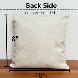 Ni-JASW Ni-JASW Pink Easter Throw Pillow Covers 18 x 18 Inch Set of 4, Colorful Floral Bunny Eggs Butterfly Cushion Covers for Couch Sofa