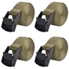 TRIWONDER Cinch Tie Down Strap Lashing Straps Heavy Duty Nylon