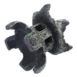 Kisangel 1pc Chinese Style Pavilion Aquarium Ornament Decorative Fish Tank Accessory Realistic Micro Landscape Decor for Aquarium Present for Fish Enthusiasts