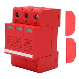 DC PV Surge Protector Fireproof Anti Corrosion Orange Surge Protective Device for Distribution Box 1000V 3P