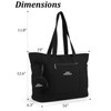 AWESEA Large Canvas Tote Bag for Women - Durable Sturdy