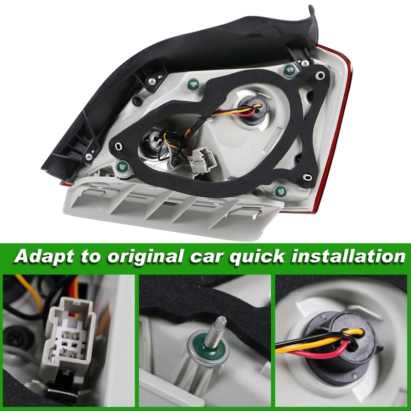 Lochnchn Rear Tail Lights Compatible with Chevy Impala 2014-2020 Outer