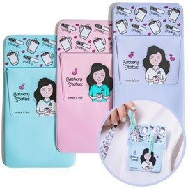 Nurse is Love Pack of 3 Pen Bag Protectors, Nurse Bag Organiser, Nurse Accessories & Doctor Accessories, Suitable for Bandage Scissors, Nurse Gifts