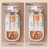 WAVATA Tablet Divider, Tablet Cutter, Pill Divider with Storage Compartment,