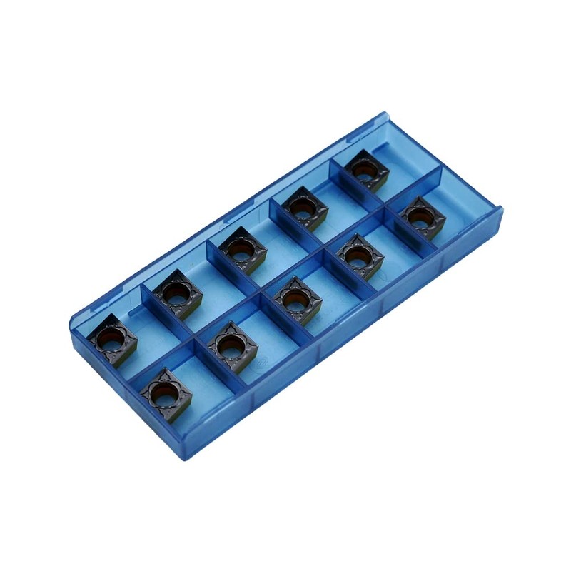 CDBP CCMT09T304-MD CCMT32.51 Inserto de Carburo CNC Torno para Semiacabado