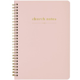 Fulloadris Church Notes Journal - Sermon Notes Notebook - Coated Paper Hardcover Guided Journal to Write Speech Title, Key Points, Bible Verses and Notes - Sermon Journal Gift for Women and Men