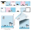 240PCS Penguin Sticky Notes Self Sticky Notepads Cute Penguin Pattern