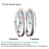 ontto Key Fob Cover Keyring fit for Hyundai Ioniq 6