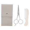 Bluezoo Beard Mustache Scissors Combs Professional Men Hair Grooming Kit