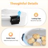 WUSILILU AOT-P09 Electric Potato Peeler, 85W 0.8kg Capacity One-button Drive
