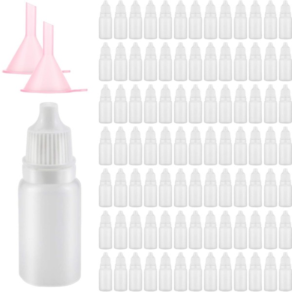 MUXHEL Set of 200 Dropper Bottles 10 ml, Eye Drop