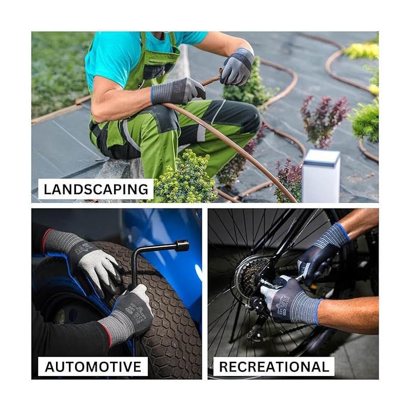 SHOWA MFT PRO 381 Foam Nitrile Palm Coated General Purpose