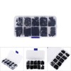 140pcs box M2 Nylon Round Head Cross Screw Hex Nut