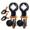 HORUSDY 4-Piece Band Clamp, Woodworking Frame Clamp Strap Holder for