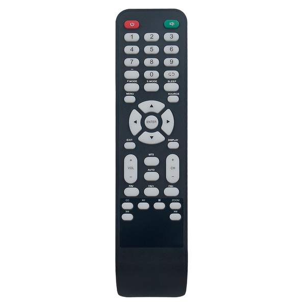 RCS00001 Replace Remote Control fit for SANSUI LED TV SF4019N18